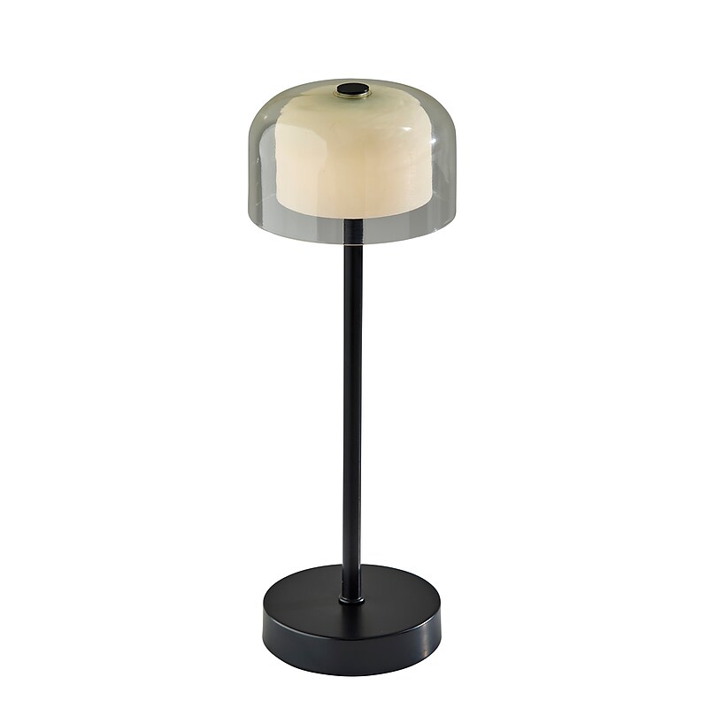 Adesso Benji LED Table Lamp, Black (3079-01) image 1