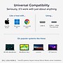 Plugable USB-C/A to HDMI Video Adapter, Male to Female, Black (UGA-HDMI-S)~#|#~C83EF050-C51D-49F0-BBA55E371255D7BF_sc7