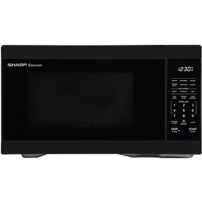Sharp 1.4 Cu. Ft. Countertop Microwave, Black (ZSMC1461KB) Simolary simolary.com