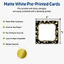 Avery Square Integrated Cards, Matte White, 100/Pack (19479370913)~#|#~C8468EAE-B09D-4F56-84A5D0B6936A67B9_sc7