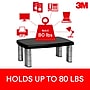 3M Adjustable Monitor Stand, Holds up to 80 lbs. (MS80B)~#|#~C847E9F6-67E4-4649-B20EE646E0D955D3_sc7