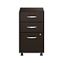 Bush Business Furniture Arrive 3 Drawer Mobile File Cabinet - Assembled, Mocha Cherry (ARF116MR-Z)~#|#~C850BF76-6052-4F00-A02B96DC50C0B6F3_sc7