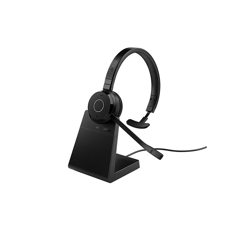 Jabra Evolve 65 TE USB-A Wireless Bluetooth Mono Headset, USB-A, MT Certified (6693-833-399-01) image 1