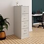 Staples Commercial 4-Drawer Vertical File Cabinet, Letter Size, Lockable, 51.97"H x 14.9"W x 26.5"D, Putty (59597/25410)~#|#~C8587182-21C1-43A6-9EAEF81336F41251_sc7