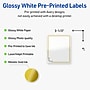 Avery Laser/Inkjet Rectangle Multipurpose Labels, 4" x 3-1/3", White, 40/Pack (S00-DMQ)~#|#~C85917D9-2B6B-46B3-996DA86A7139F200_sc7