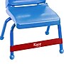 Kore Design Chair Fidget Latex Kick Bands, Red, 10/Pack (KD-KB1000)~#|#~C859BF5D-6C03-424F-BF410FD6C9CB7DE3_sc7