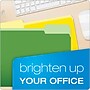 Pendaflex Recycled File Folder, 1/3-Cut Tab, Assorted, Letter Size, Assorted Colors, 100/Box (4210 1/3 ASST)~#|#~C85EE155-D451-4BFE-BA15D1A2508F9204_sc7