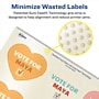 Avery Pearlized Ivory Heart Shaped Multipurpose Labels, 2-9/32" x 1-27/32", Ivory, 600/Box (94603)~#|#~C8608A3A-FE0A-4649-BC2BBCFCAF7D72CC_sc7