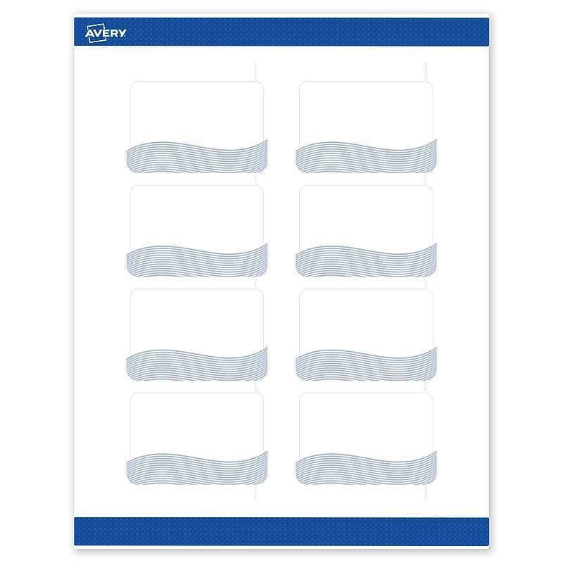 Avery Laser/Inkjet Rectangle Multipurpose Labels, 2" x 3", White, 80/Pack (S00ETZ) image 1