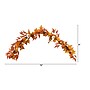 Nearly Natural 6' Assorted Autumn Maple Leaves, Pumpkins, Gourds, Berries and Pinecone Artificial Fall Garland (W1217)~#|#~C869E25E-CB42-4EE9-BB5038AECD956996_sc7