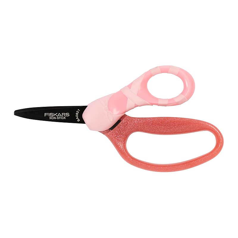 Fiskars MVP Dance 5" Stainless Steel Kid's Scissors, Pointed Tip (1073415) image 1
