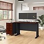 Bush Business Furniture Cubix 48"W Desk, Hansen Cherry/Galaxy (WC90448A)~#|#~C86D4F7A-C445-4367-94435F7473BAC7F9_sc7