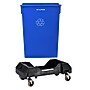 Alpine Industries Polypropylene Recycling Bin and Dolly, 23 Gallon, Blue (ALP477-R-BLU-PKD)~#|#~C86D5568-7E2A-4B30-B35CE4E7B1578902_sc7