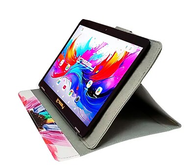 LINSAY F10 Series 10.1″ Tablet, Wi-Fi, Octa Core, 256GB eMMC, Android 15, Rainbow Marble Case (F10IPGCRAINPLUS) Sansujyuku sansujyuku.com