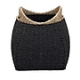 Household Essentials Woven Storage Wicker Basket with Handles, Black (ML-7214)~#|#~C875D916-2957-47D3-A48530AB32C82296_sc7