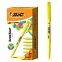 BIC Brite Liner Stick Highlighter, Chisel Tip, Yellow, 24/Pack (BL241YEL)~#|#~C8810CC0-BAA3-4194-A57513F82E1D870C_sc7