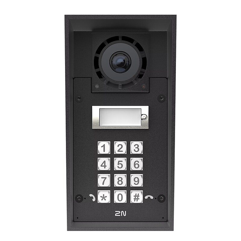 AXIS 2N IP Force 2.0 Outdoor 1.935mm f/ IP Video Intercom with Keypad, Black (03362-001) image 1