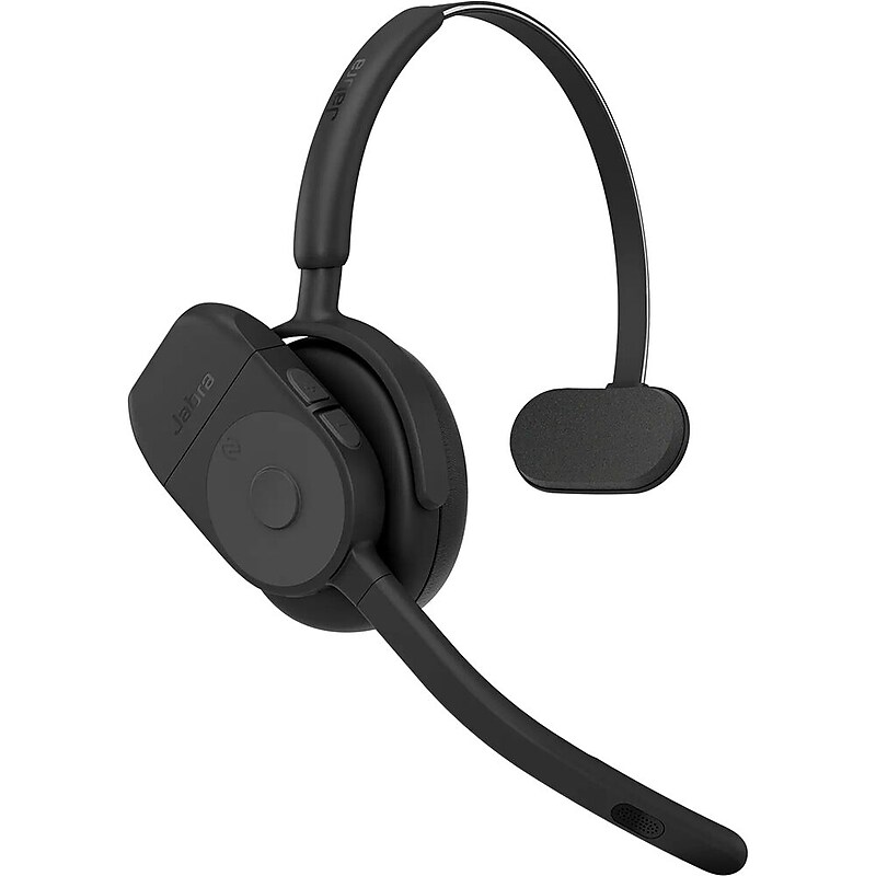 jabra Perform 75 USB-C Noise Canceling Bluetooth Mono Phone & Computer Headset, MT Certified (5111-119) image 1