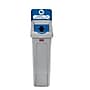 Rubbermaid Slim Jim Single-Stream Recycling Station, 23 Gallon, Gray/Blue (2185055)~#|#~C88409D0-60C2-4D36-8C52A432360C8F8C_sc7