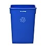 Alpine Industries Polypropylene Trash Can with Dolly, 23 Gallon, Assorted Colors, 3/Pack (477-PKD1)~#|#~C88459CC-95F6-4114-9F07F0A6CD08E25E_sc7