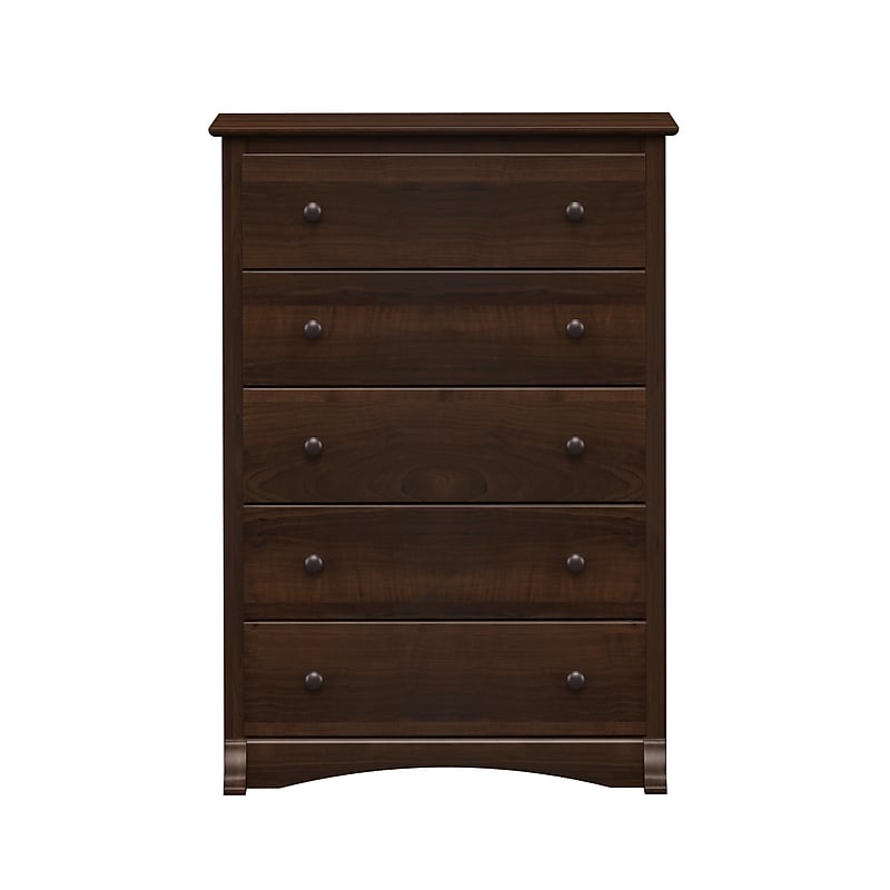 Prepac Fremont 44.75" 5-Drawer Chest, Espresso (EDC-3345-K) image 1