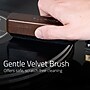 Fluance 3-in-1 Vinyl Record & Stylus Cleaning Kit: Anti-Static Carbon Fiber Brush, Velvet Brush, Stylus Brush (VB65)~#|#~C8854BCF-203B-4C89-A008878BAD6DA05D_sc7