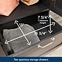 Sauder Select 71"H Storage Armoire, 2 Drawers, Raven Oak (446895)~#|#~C886EED5-1A2D-4CE7-919C0A3F0080C9F4_sc7