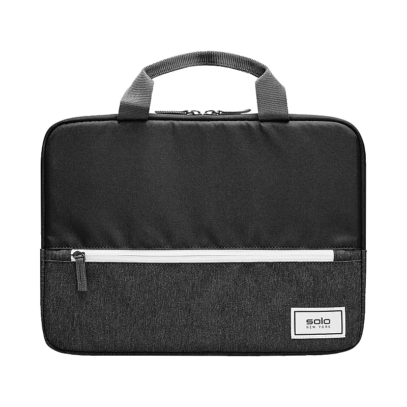 Solo New York RE:View 13.3" Polyester Laptop Sleeve, Black (UBN184-4/10) image 1