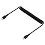 StarTech.com 3.3ft USB-C Heavy Duty Coiled Cable, Male to Male, Charge/Sync, Black (R2CCC-1M-USB-CABLE)~#|#~C8939ACC-5E1C-42DA-A98E3DB06B6AB795_sc7