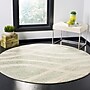 Safavieh Adirondack Collection 6' Round Area Rug, Machine Made, Sage/Cream (ADR125x-6R)~#|#~C898D923-E06D-4CCA-9E9EAE415D262498_sc7