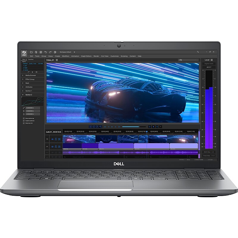 Dell Precision 3591 15.6" Laptop, Intel Core Ultra 7-165H, 32GB Memory, 512GB SSD, Windows 11 Pro (Y8MNV) image 1
