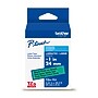 Brother P-touch Laminated Label Tape, 1" x 26.2', Black on Green (TZe751)~#|#~C89EB096-E1A5-4BC4-87E7DB5A112190BE_sc7