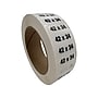 Nahanco 42 x 34 Plastic Size Marker, Black/White, 250/Roll (DSM-330)~#|#~C89FCC41-CC54-44E0-8680179A1D2DFAE7_sc7