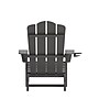 Flash Furniture Newport Adirondack Chair with Cup Holder, Gray (LEHMP104410GY)~#|#~C8A5A5F2-B039-469A-A34DB18278ADDFA9_sc7