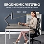 Fellowes Platinum Series Adjustable Arm, Up to 40" Monitor, Black (8043301)~#|#~C8A7A670-5B59-464F-8BE2D9C3378A3F28_sc7