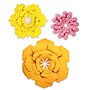 Happily Ever Elementary Creatively Inspired Orange, Yellow, Pink Flowers Accent, 3/Set, 3 Sets/Bundle (CD-107006-3)~#|#~C8ACFAEE-18C2-4DF2-B7417FB2349D45DF_sc7