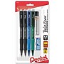 Pentel Twist-Erase EXPRESS Mechanical Pencil, 0.5mm, #2 Medium Lead, 4/Pack (QE415LZBP4)~#|#~C8B2AE3F-BB2D-4078-920F5FB7E051D687_sc7
