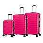 TUCCI 3-Piece Hardside Spinner Carry-On Luggage Set, TSA Checkpoint Friendly, Fushcia (S0568-03PC-FUSH)~#|#~C8B49703-74DD-4515-9E57ACBB6EC34122_sc7