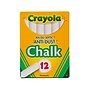 Crayola Anti-Dust Chalkboard Chalk, White, 12/Box (50-1402)~#|#~C8C3A3CA-AF53-4E2D-89488643926927D2_sc7