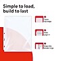 Staples Sheet Protectors, Clear, 100-Pack, Top-Loading, 3-Hole Punched, Letter Size Page Protectors for Binders~#|#~C8C74D84-5CAF-4A15-8DCF68002F7F89CF_sc7