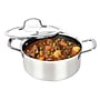 Brentwood 4-Qt. Dutch Oven, Stainless Steel (B-DUH22L)~#|#~C8CBEDF3-253B-4B23-B5BEBC9DFE79F70C_sc7