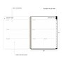 2025 Blue Sky Makeera 8.5" x 11" Weekly & Monthly Planner, Plastic Cover, Dark Gray/White (150784)~#|#~C8D25546-0981-4368-ACE28FE698449B12_sc7