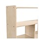 Flash Furniture Bright Beginnings 3-Section Modular Storage Unit, 24.5"H x 31.5"W x 11.75"D, Brown (MK-KE23933-GG)~#|#~C8D6AC98-7CF9-4414-A60056DA920728C0_sc7