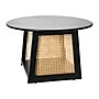 Storied Home Mango Wood and Cane Coffee Table, Black (EC0658)~#|#~C8D8B11E-10C2-49E8-B56C6B07C4129E73_sc7