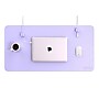 Function101 Desk Mat Pro + 2 Magnetic Cable Block Managers, 31" x 16", Purple (F101-DMPP2)~#|#~C8D8CA24-0AC4-4AB3-A72A873DC7DAC19C_sc7