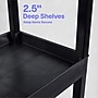 Luxor TUFFY XL 3-Shelf Multi-Purpose Utility Cart, Black (EC111-B)~#|#~C8D8DDCD-12F0-476B-9F3D0090AE008D65_sc7