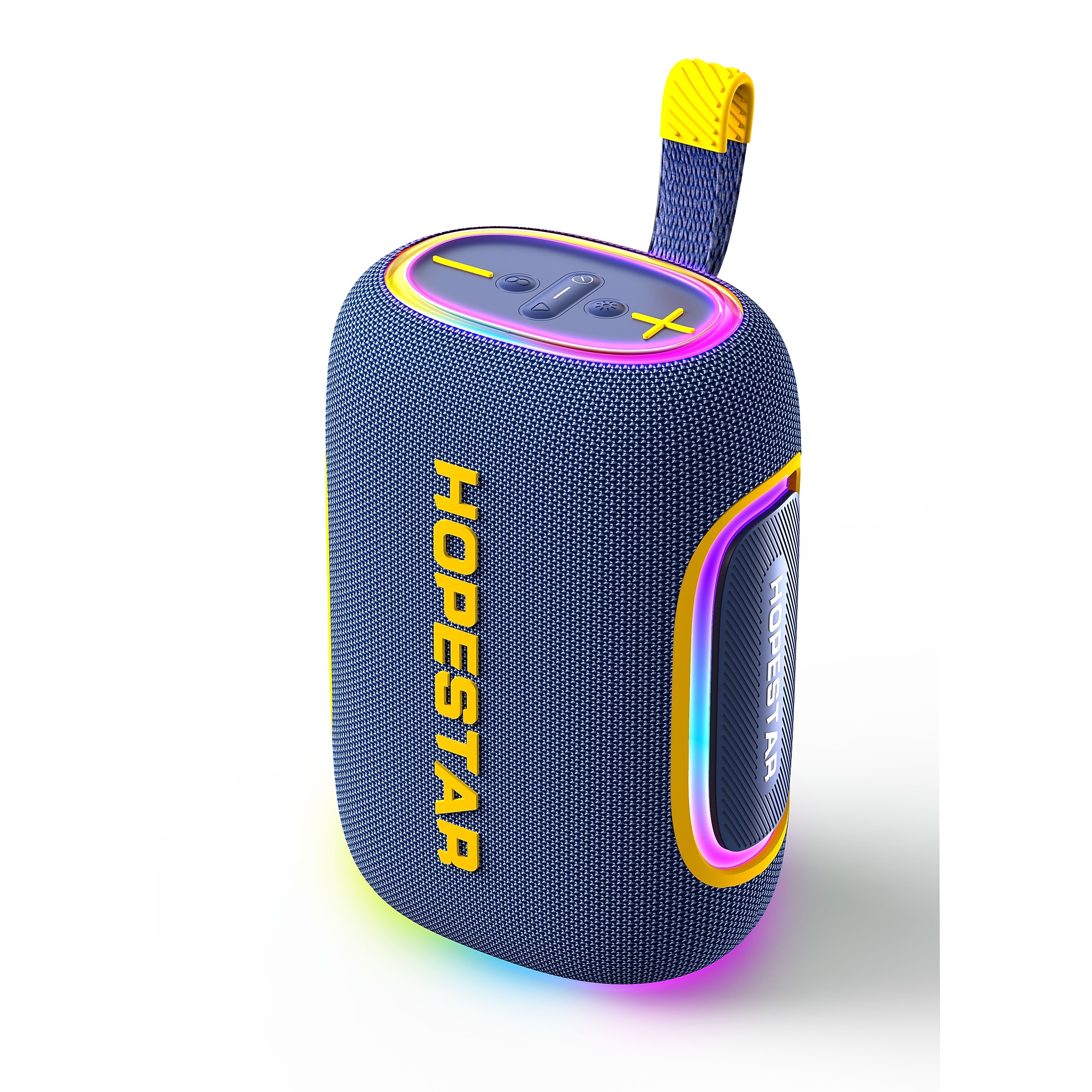 Worryfree Gadgets Hopestar Wireless Bluetooth 65W Party Speaker with RGB Lights, Waterproof, Blue (WH58) Sansujyuku sansujyuku.com