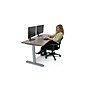 Boss Office Products 66"W Electric Rectangular Adjustable Standing Desk, Driftwood (SGSD037DW)~#|#~C8DD684B-58AE-471D-8D6E736F4493BACB_sc7