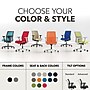 HON Ignition ilira-Stretch Mesh Back Task Chair, Synchro-Tilt Control With Seat Slider, 26"W x 26.5"D, 26"W x 40.5"H, Black~#|#~C8E0B144-2B3B-40EC-94100ABB032769A9_sc7