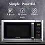 Farberware 1.3 cu. ft. Countertop Microwave, Stainless (FMG13SS)~#|#~C8E13ED9-E720-48D1-879499D35CB9BDDE_sc7